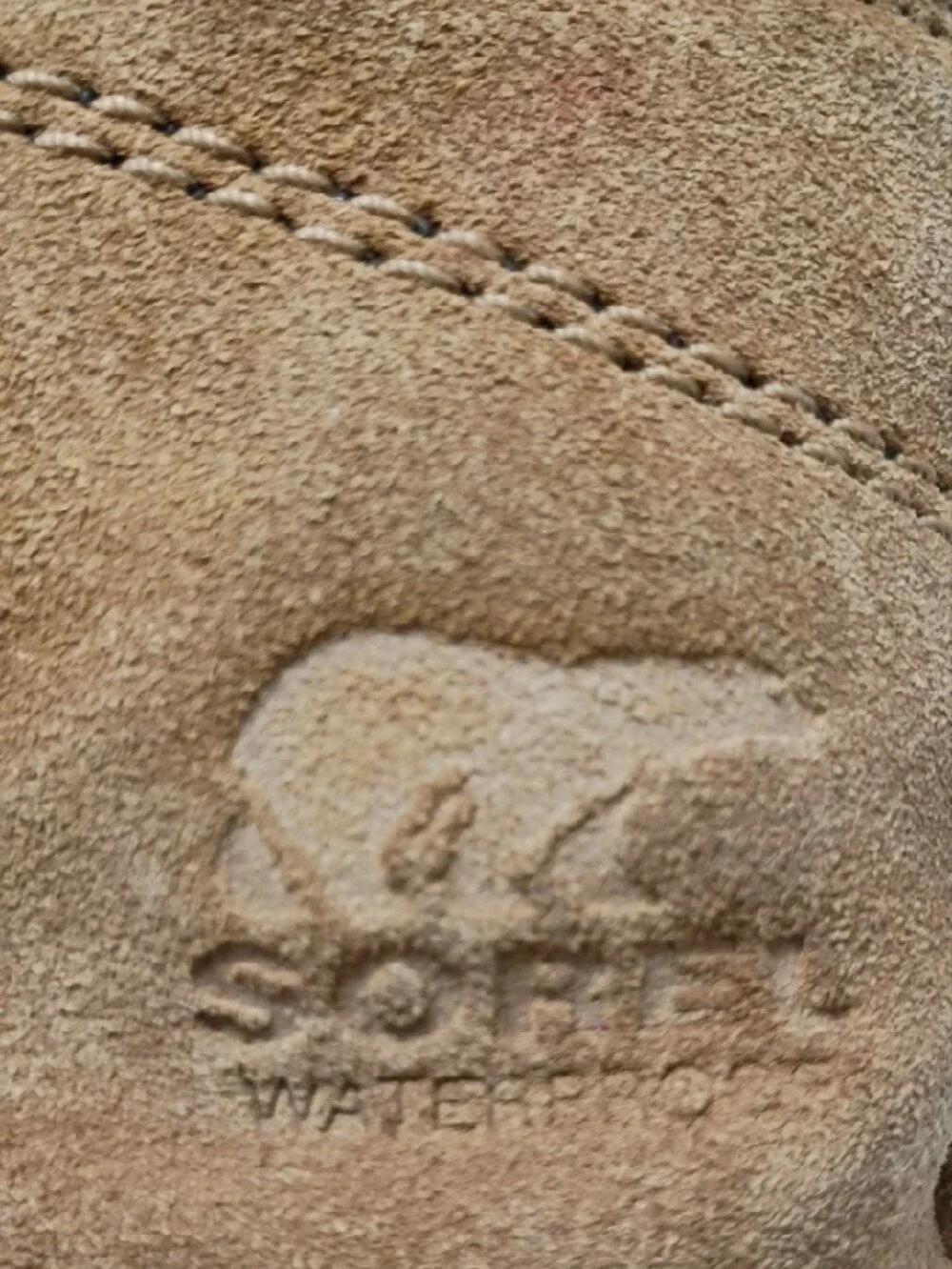 Sorel N13039-224 Women's Brown Suede Fur-Lined Lace Up Winter Waterproof Boots